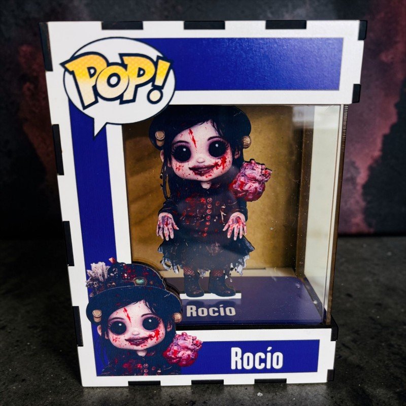 FUNKO DE MADERA PERSONALIZADO CARNAVAL