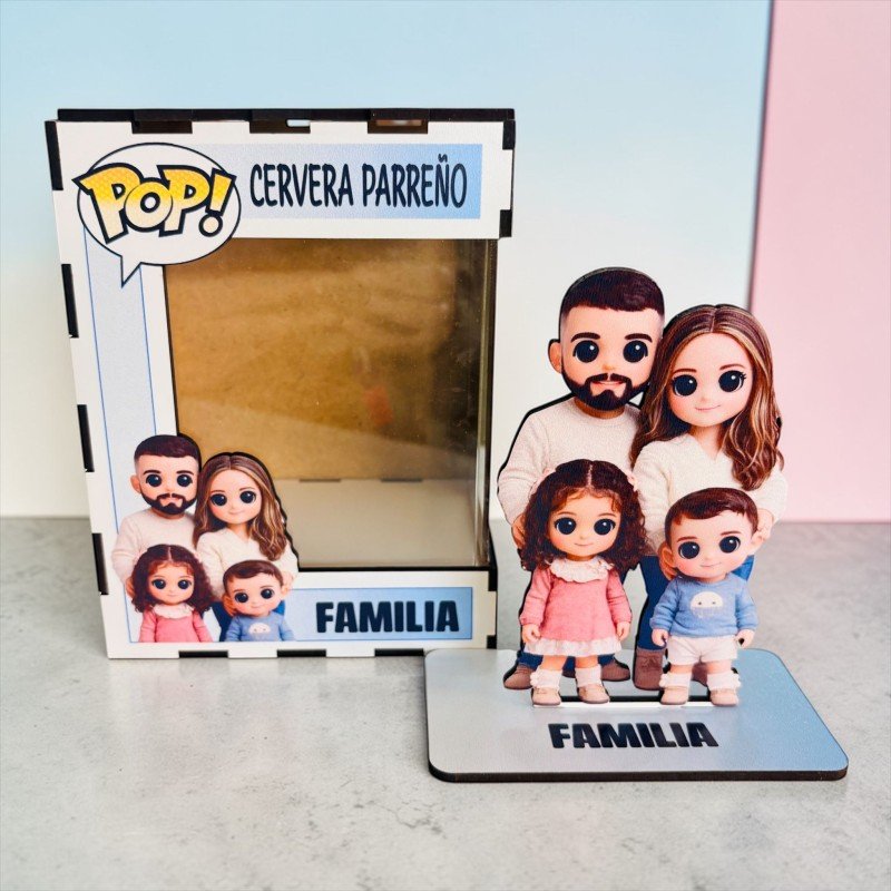 FUNKO DE MADERA PERSONALIZADO
