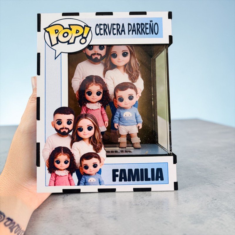 FUNKO DE MADERA PERSONALIZADO