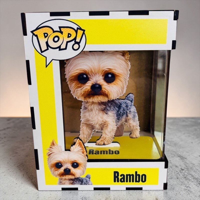 FUNKO DE MADERA PERSONALIZADO MASCOTAS