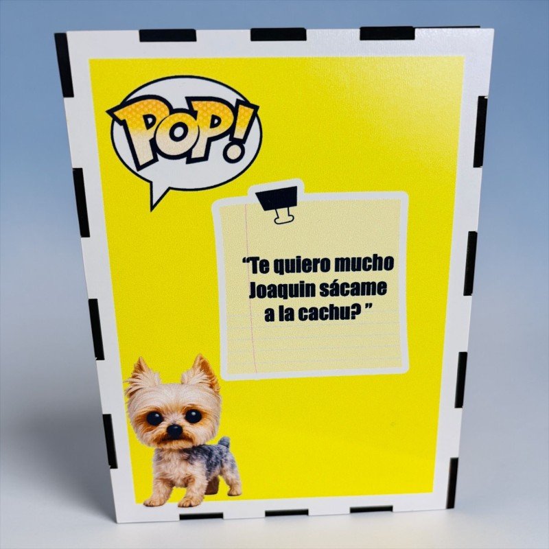 FUNKO DE MADERA PERSONALIZADO MASCOTAS