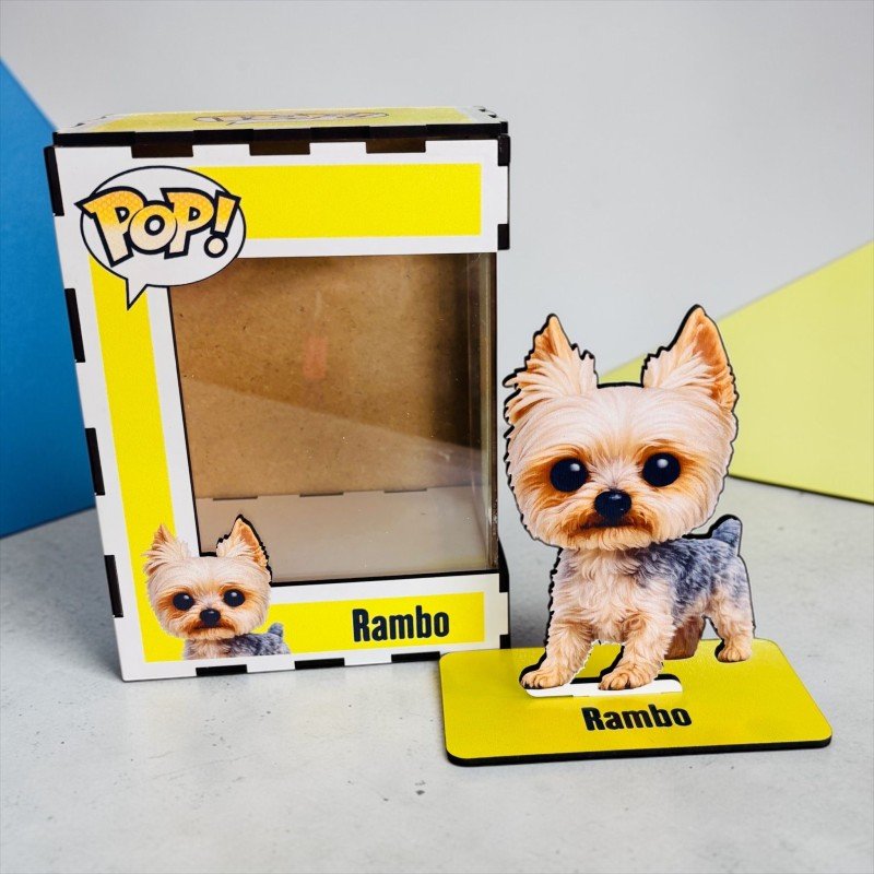 FUNKO DE MADERA PERSONALIZADO MASCOTAS
