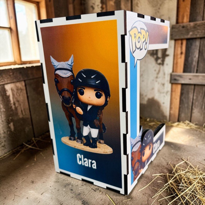 FUNKO DE MADERA HÍPICA
