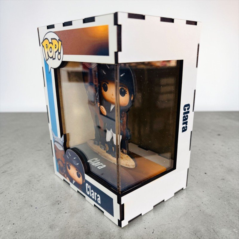 FUNKO DE MADERA HÍPICA