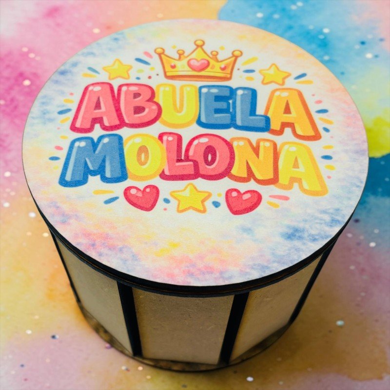 CAJAS MAMÁ Y ABUELA MOLONA12 CM