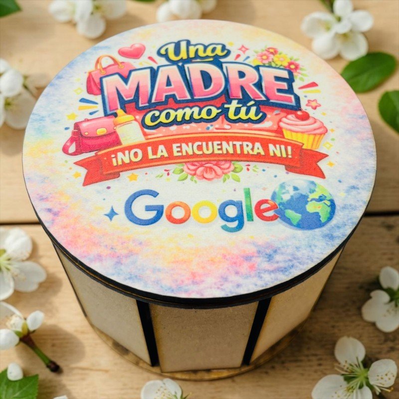 CAJA UNA MADRE COMO TÚ 12 CM