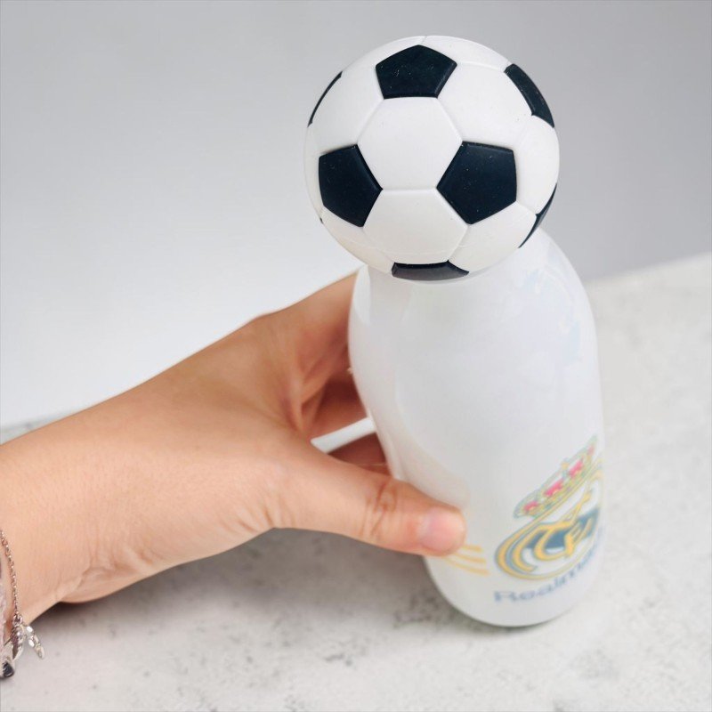 BOTELLA EQUIPOS CON TAPON DE BALÓN