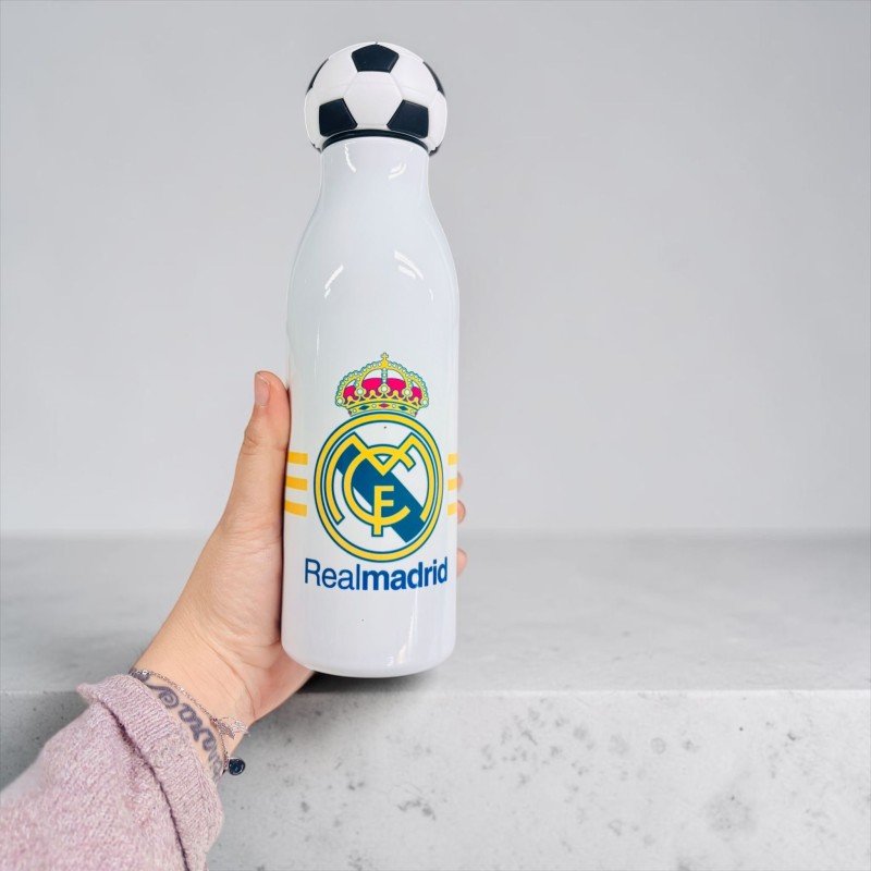 BOTELLA EQUIPOS CON TAPON DE BALÓN