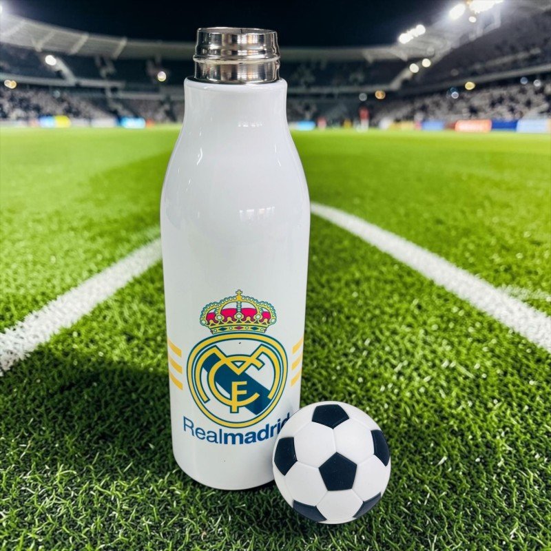 BOTELLA EQUIPOS CON TAPON DE BALÓN