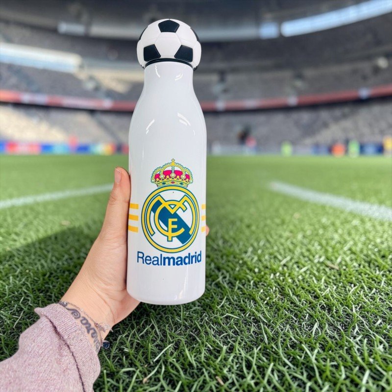 BOTELLA EQUIPOS CON TAPON DE BALÓN