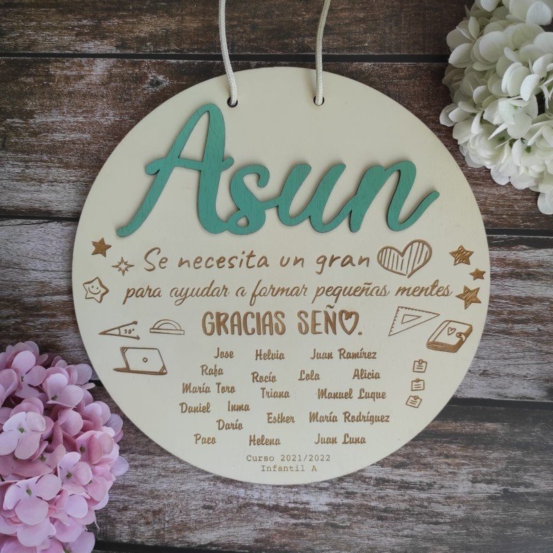 PLACA PROFE