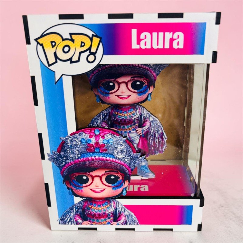 FUNKO DE MADERA PERSONALIZADO CARNAVAL