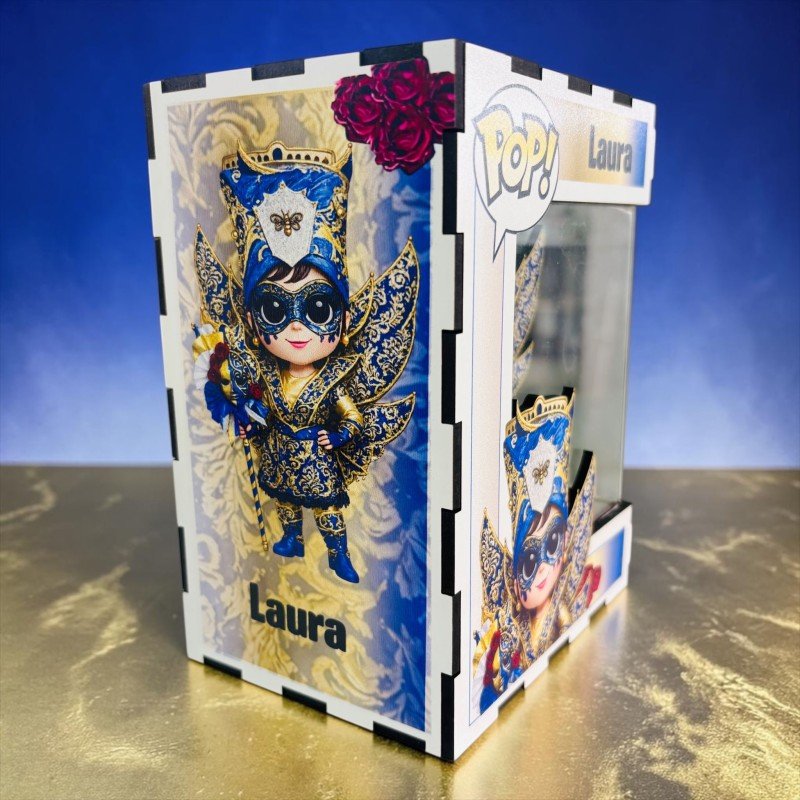 FUNKO DE MADERA PERSONALIZADO CARNAVAL