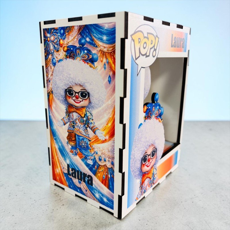 FUNKO DE MADERA PERSONALIZADO CARNAVAL