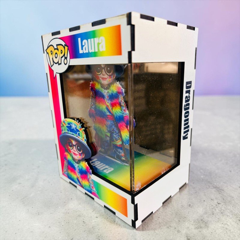 FUNKO DE MADERA PERSONALIZADO CARNAVAL