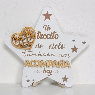 ESTRELLA TROCITO DE CIELO CORAZÓN