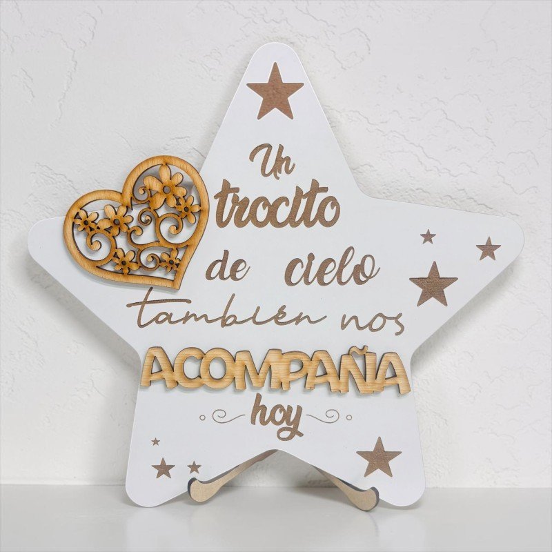 ESTRELLA TROCITO DE CIELO CORAZÓN