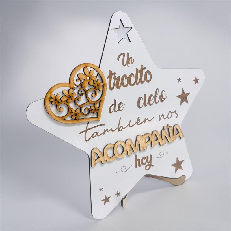 ESTRELLA TROCITO DE CIELO CORAZÓN