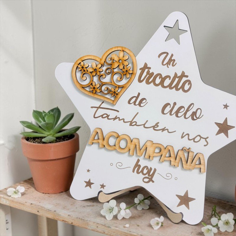 ESTRELLA TROCITO DE CIELO CORAZÓN