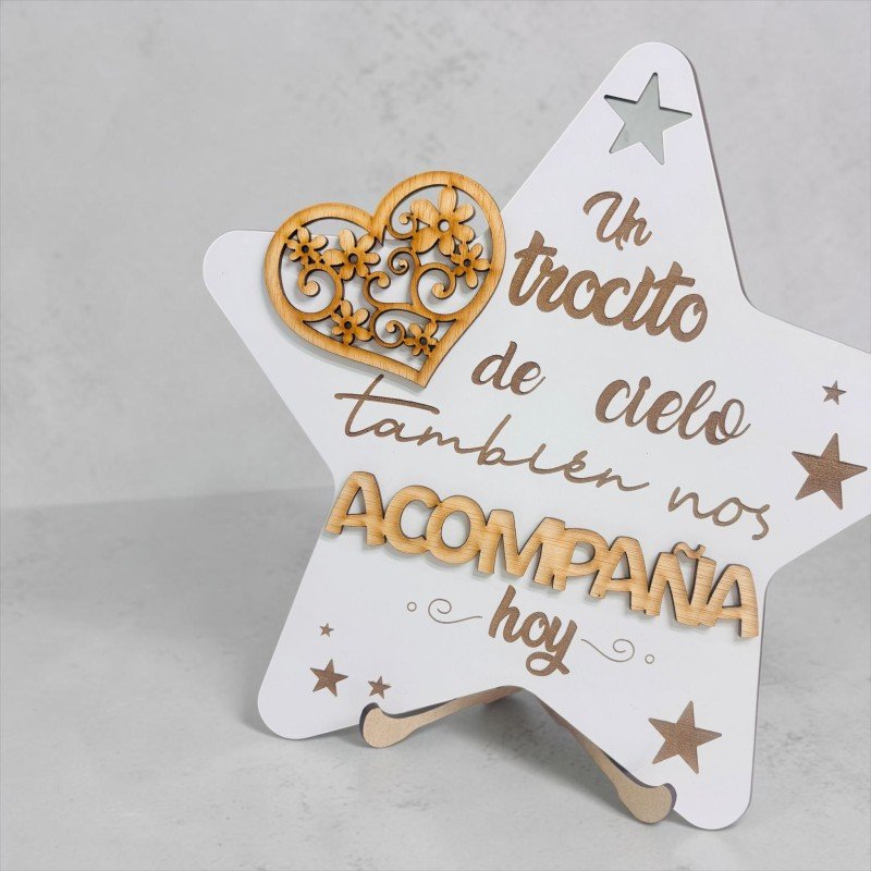 ESTRELLA TROCITO DE CIELO CORAZÓN