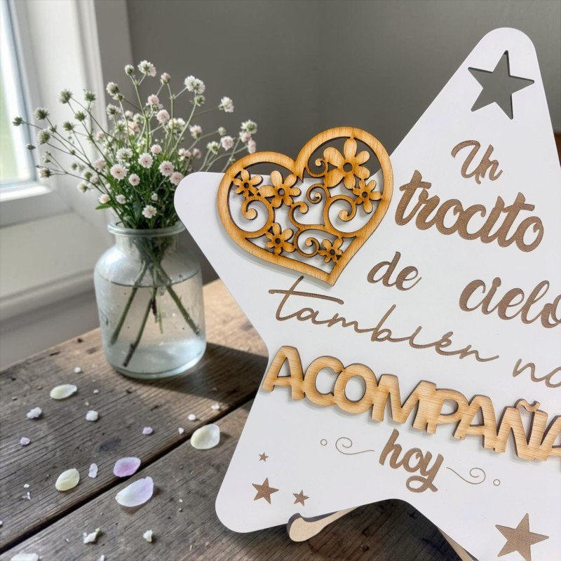 ESTRELLA TROCITO DE CIELO CORAZÓN