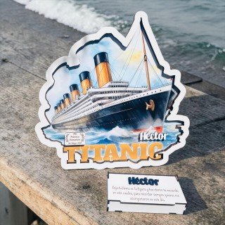 CUADRO DE FIRMAS TITANIC