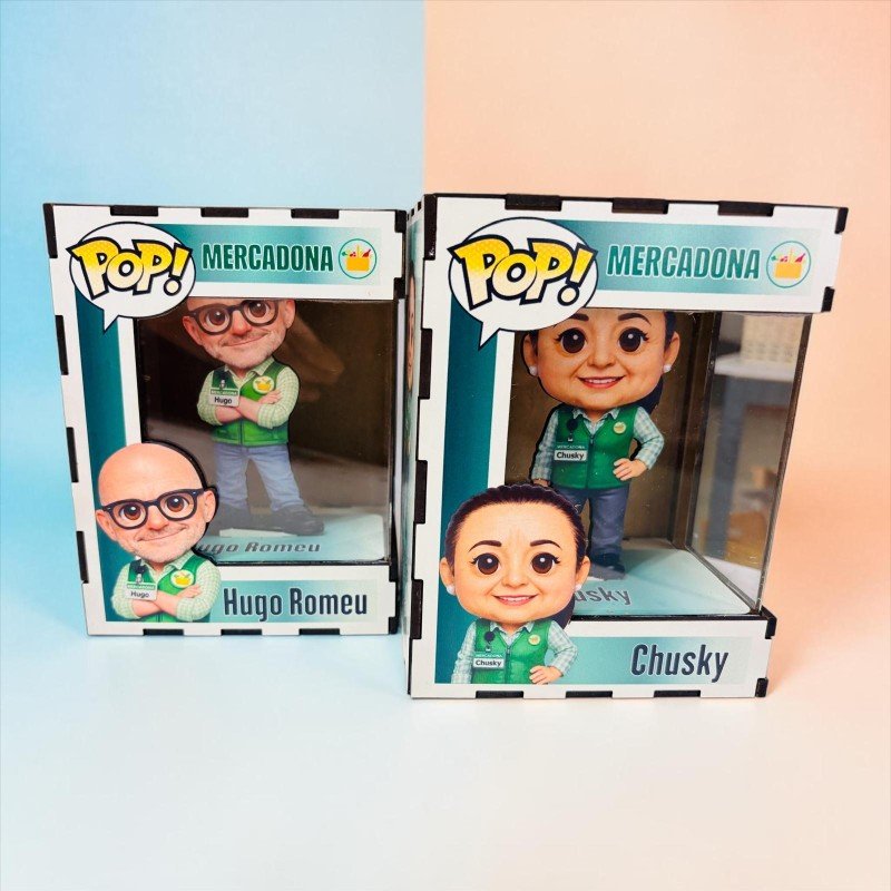 FUNKO DE MADERA EDICIÓN MERCADONA