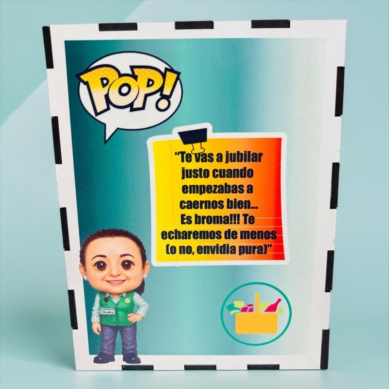 FUNKO DE MADERA EDICIÓN MERCADONA
