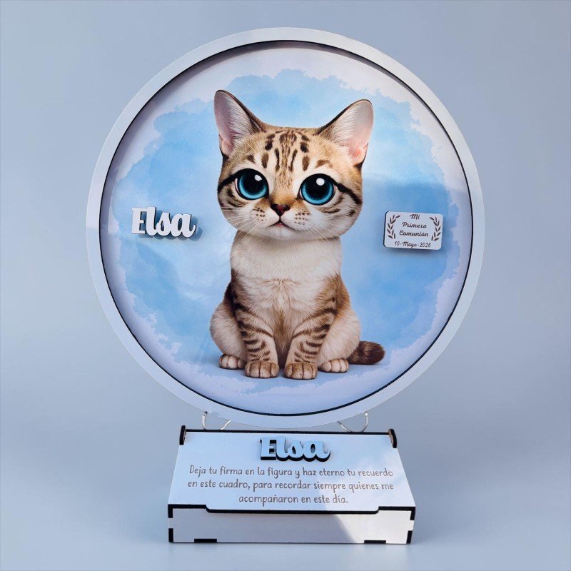 CUADRO DE FIRMAS GATITO