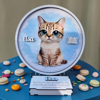 CUADRO DE FIRMAS GATITO