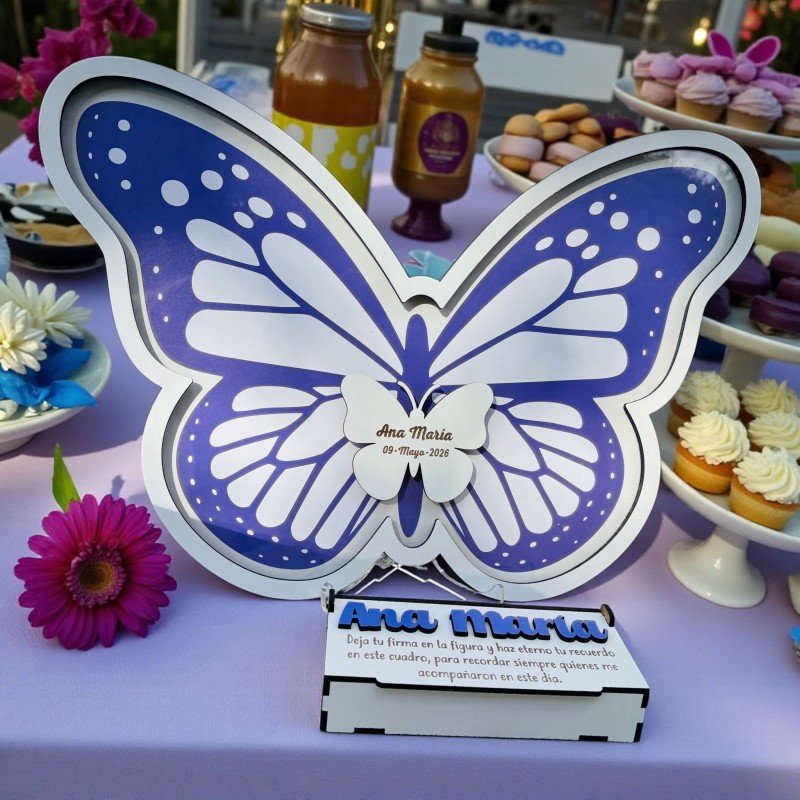 CUADRO DE FIRMAS MARIPOSA