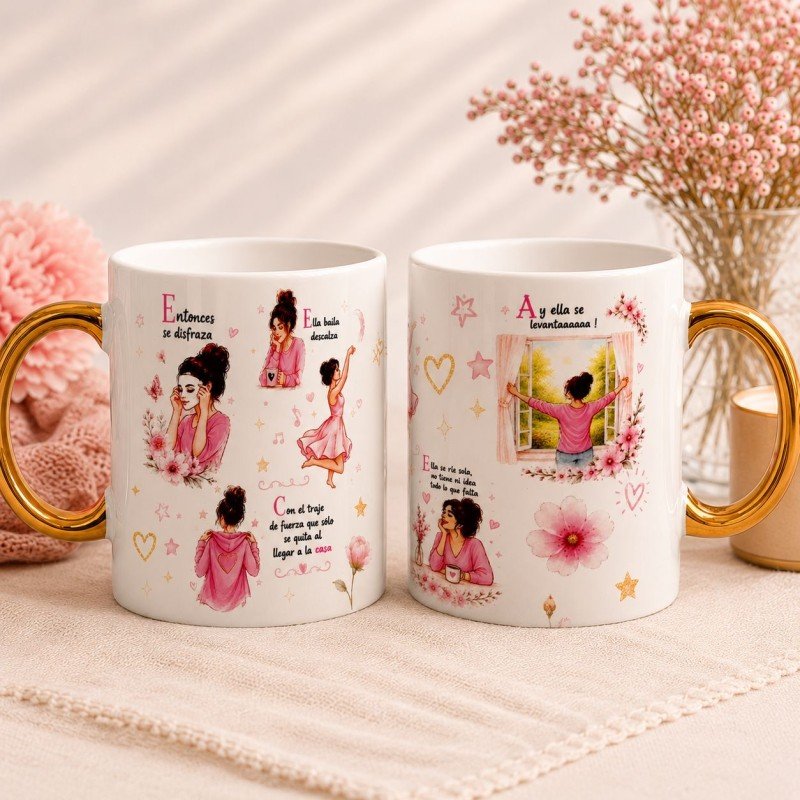 TAZA MUJERES FUERTES