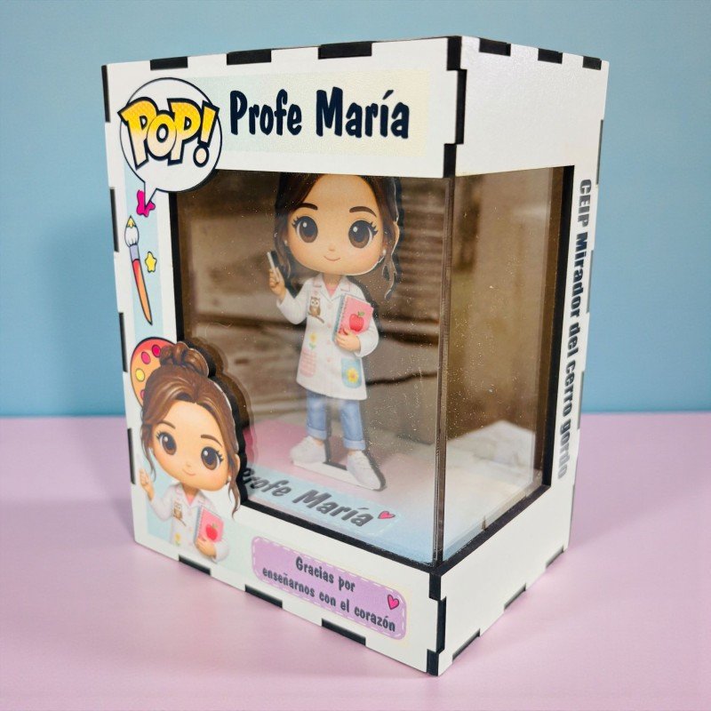 FUNKO DE MADERA EDICIÓN PROFE