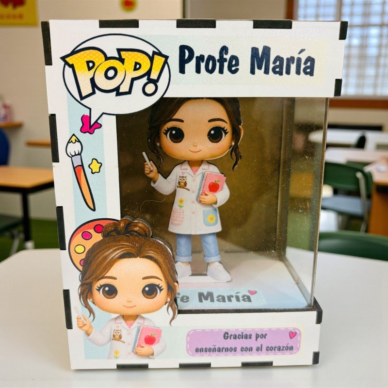 FUNKO DE MADERA EDICIÓN PROFE