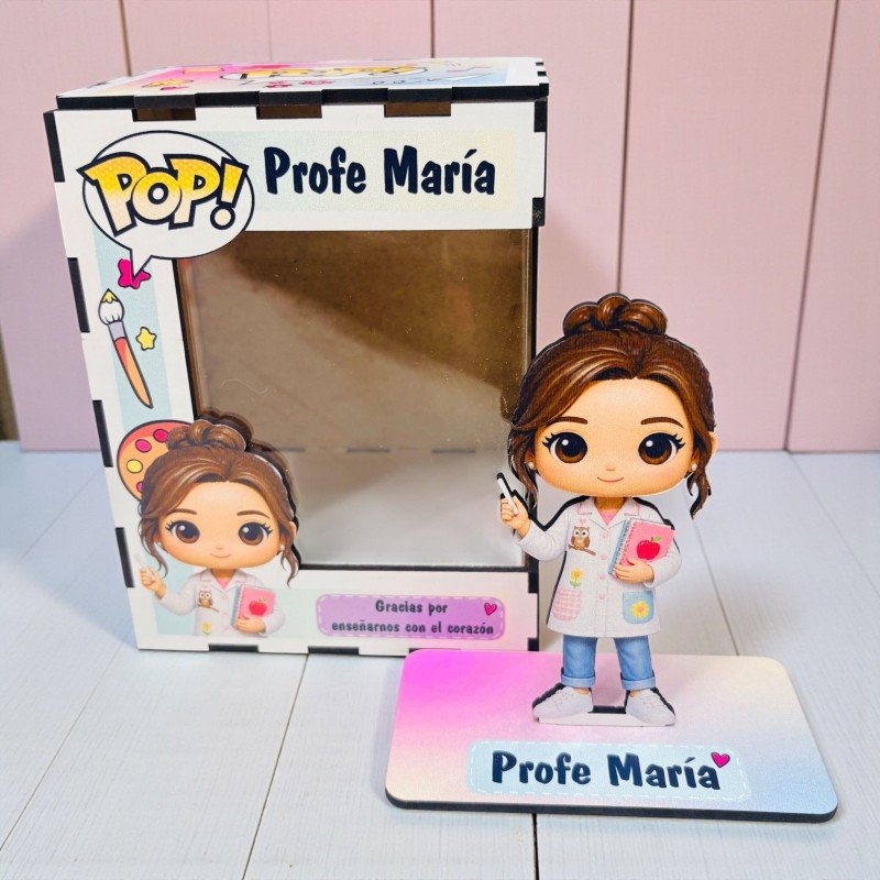 FUNKO DE MADERA EDICIÓN PROFE