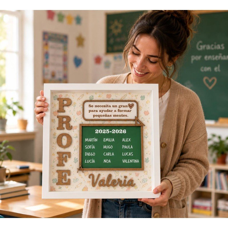 CUADRO PERSONALIZADO PROFE