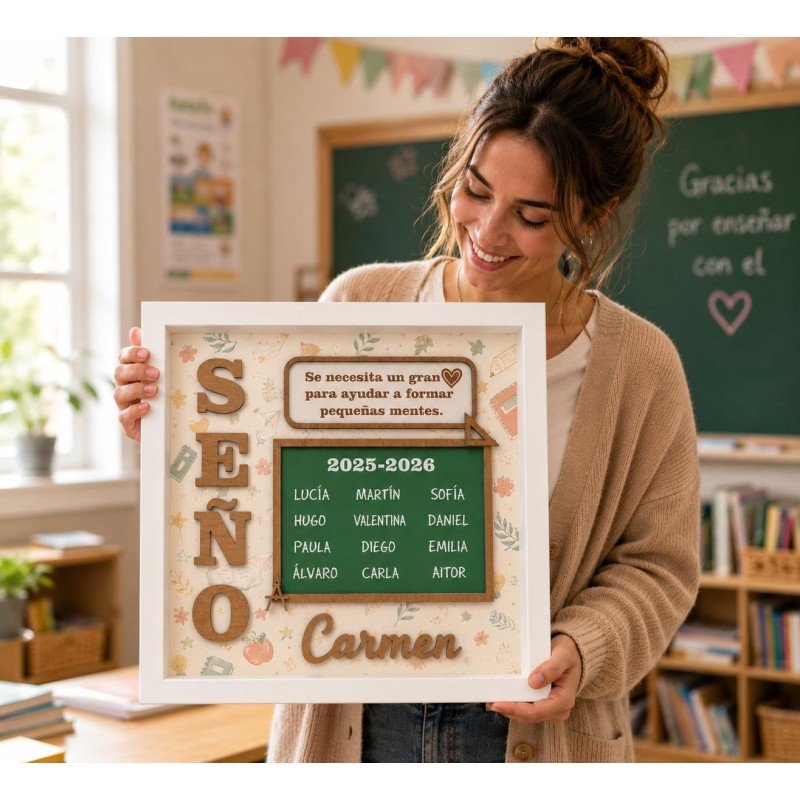 CUADRO PERSONALIZADO PROFE