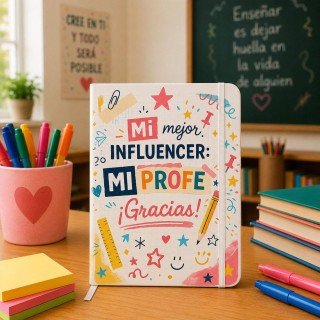 LIBRETA PROFE INFLUENCER