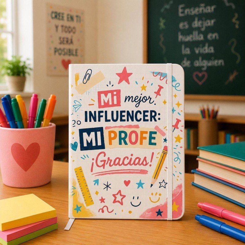 LIBRETA PROFE INFLUENCER