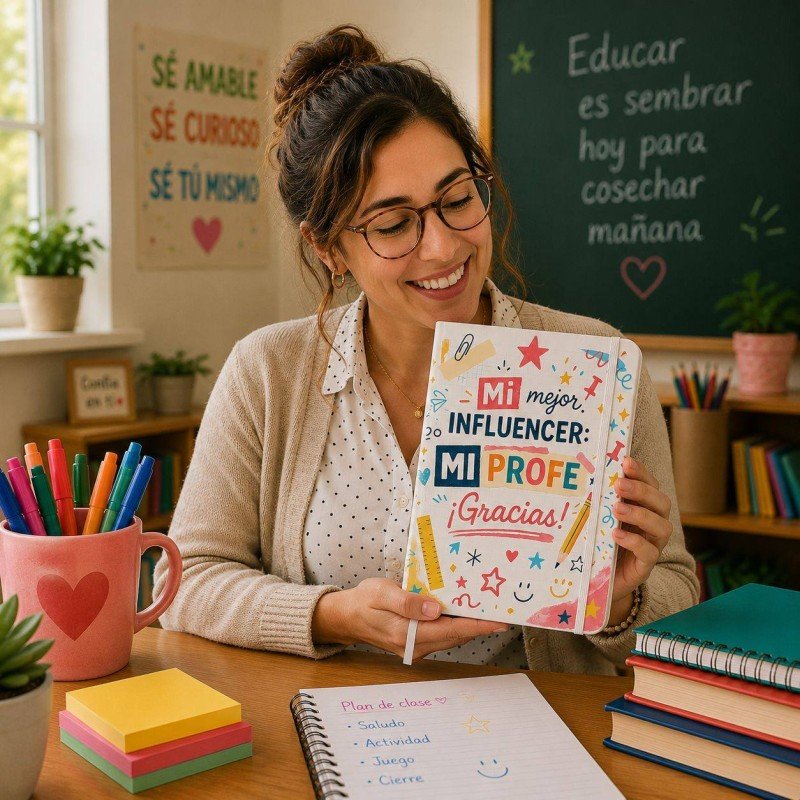 LIBRETA PROFE INFLUENCER