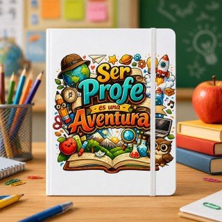 LIBRETA SER PROFE ES UNA AVENTURA