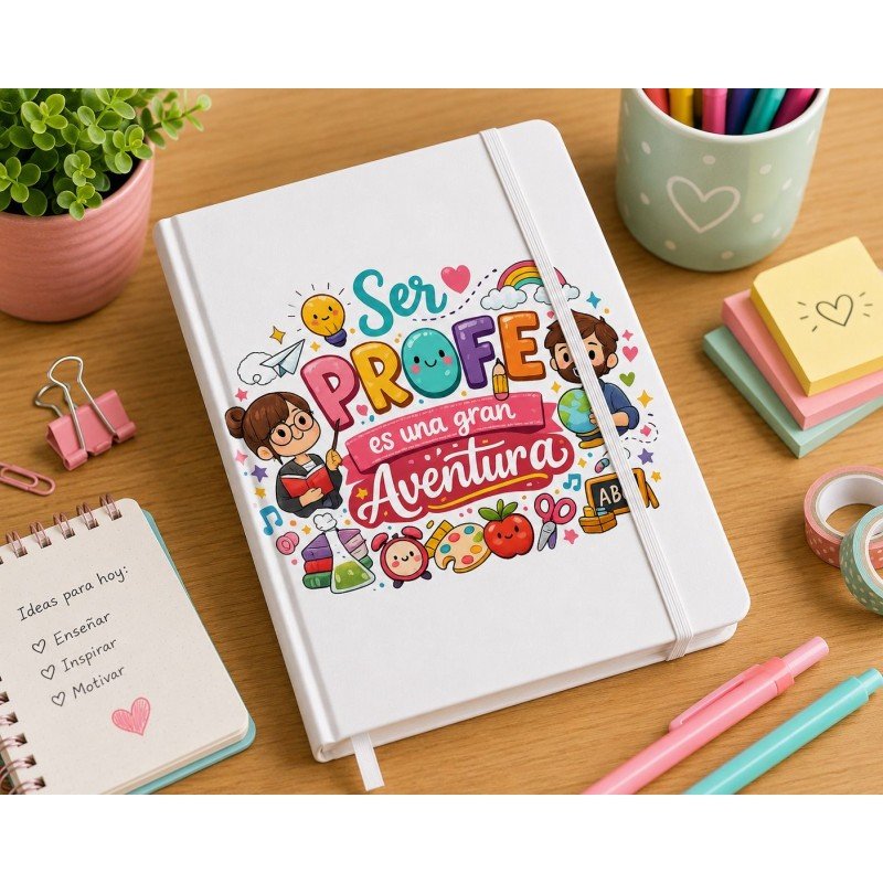 LIBRETA SER PROFE ES UNA GRAN AVENTURA
