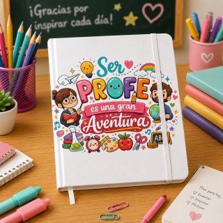 LIBRETA SER PROFE ES UNA GRAN AVENTURA