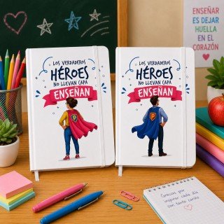 LIBRETA LOS VERDADEROS HÉROES
