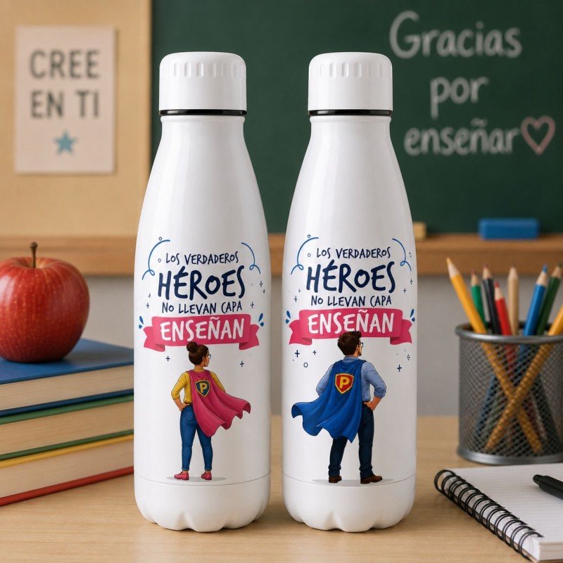 BOTELLA LOS VERDADEROS HÉROES
