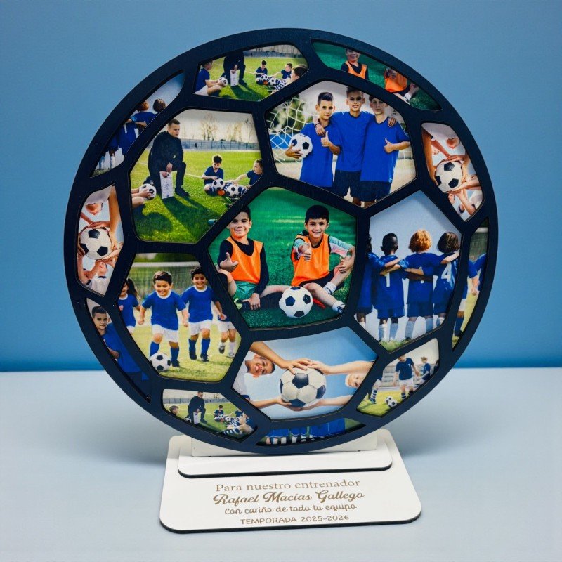 BALÓN TROFEO CON FOTOS