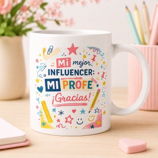 TAZA PROFE INFLUENCER