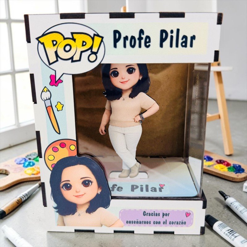 FUNKO DE MADERA EDICIÓN PROFE