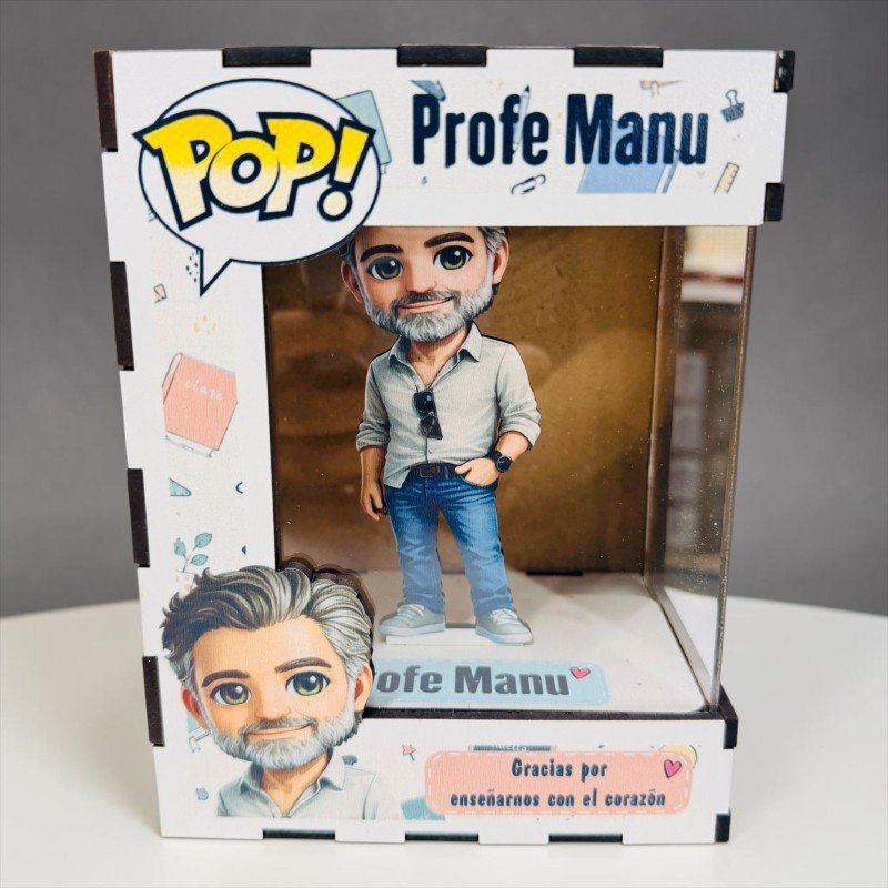 FUNKO DE MADERA EDICIÓN PROFE