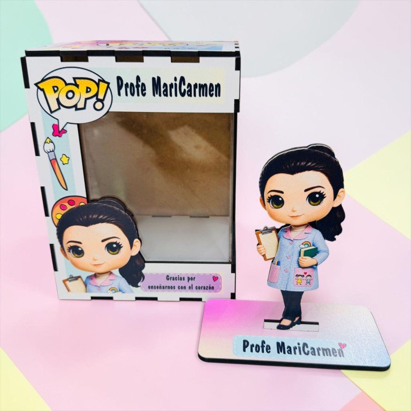 FUNKO DE MADERA EDICIÓN PROFE